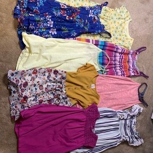 6/7 girls summer dresses